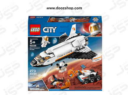 ست لگو سری سیتی طرح شاتل تحقیقاتی مریخ کد 60226 Lego City Mars Research Shuttle  